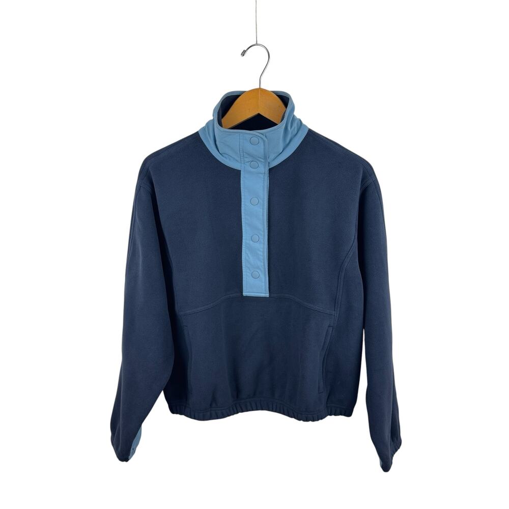 Athleta Overlook Micro-Fleece Sweatshirt